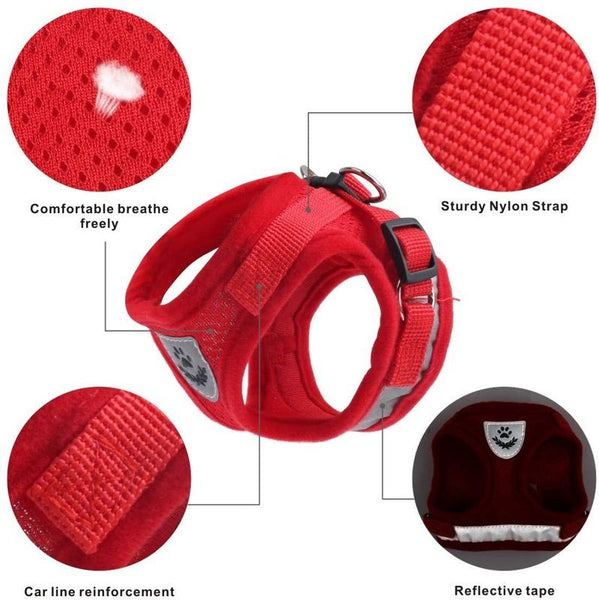 Cat Vest Harness Leash Set