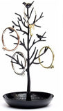 Jewellery Stand Organiser Tree Bird Ring Earring Necklace Holder