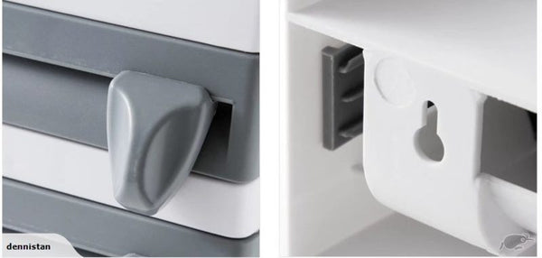 Towel paper holder Wrap foil paper Dispenser Kitchen