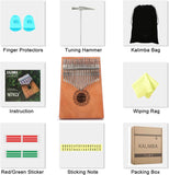 17 Key Kalimba Pocket Thumb Piano Mini Keyboard