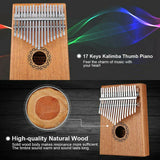 17 Key Kalimba Pocket Thumb Piano Mini Keyboard