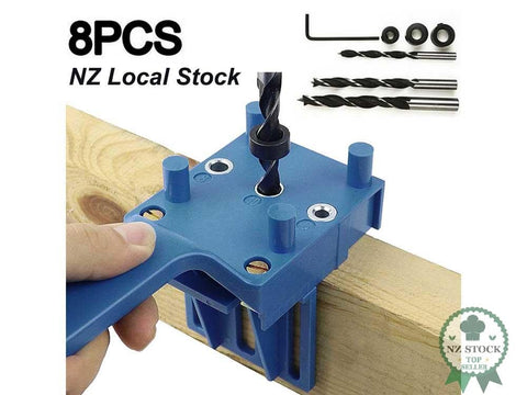 Woodworking Dowel Jig Kit 8PCS