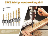 Drill Bits 3mm-10mm for Woodworking