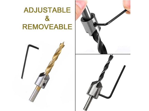 Drill Bits 3mm-10mm for Woodworking