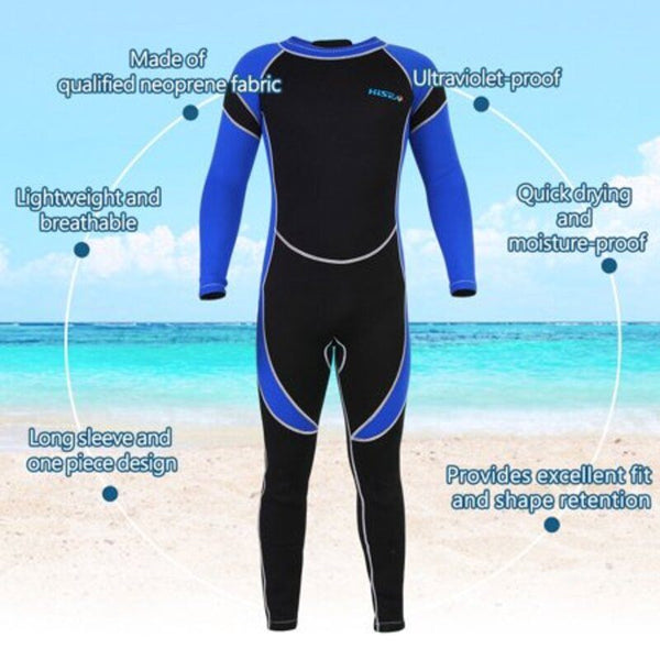 Kids Wetsuit Youth Diving Suits Size