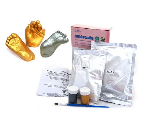 3D Baby Hand & Foot Casting Kit SET
