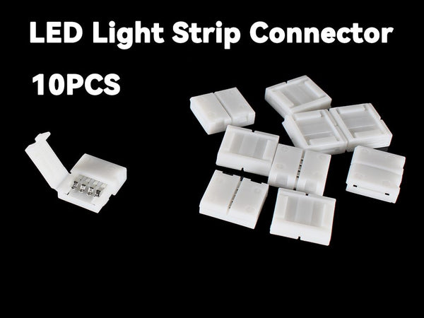 RGB LED Light Strip Connector X 10