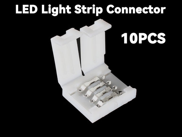 RGB LED Light Strip Connector X 10