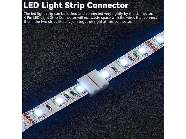 RGB LED Light Strip Connector X 10