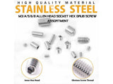 Hex Socket Set Screws 300pcs