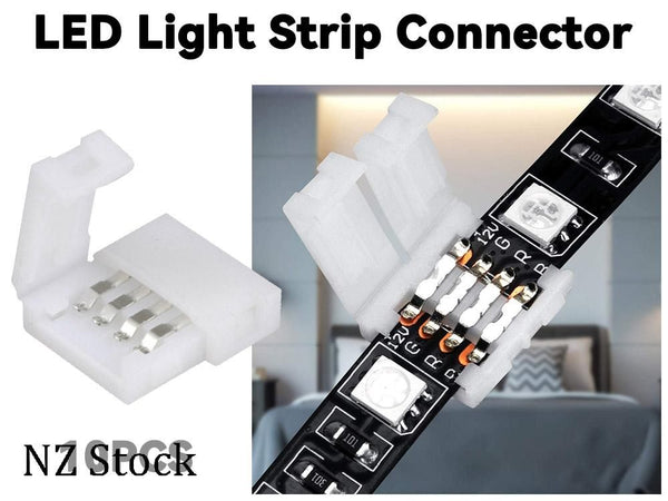 RGB LED Light Strip Connector X 10
