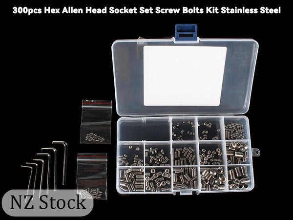 Hex Socket Set Screws 300pcs