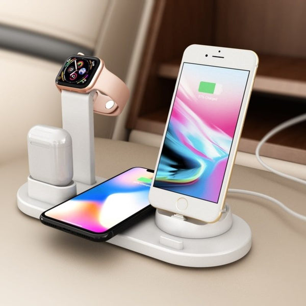 Wireless Charging Dock Station 4 in 1