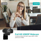 1080P HD Webcam Web Camera Microphone USB
