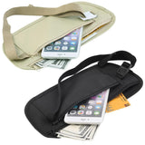 Hidden Security Money Passport Card Ticket Waist Pouch