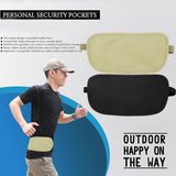 Hidden Security Money Passport Card Ticket Waist Pouch