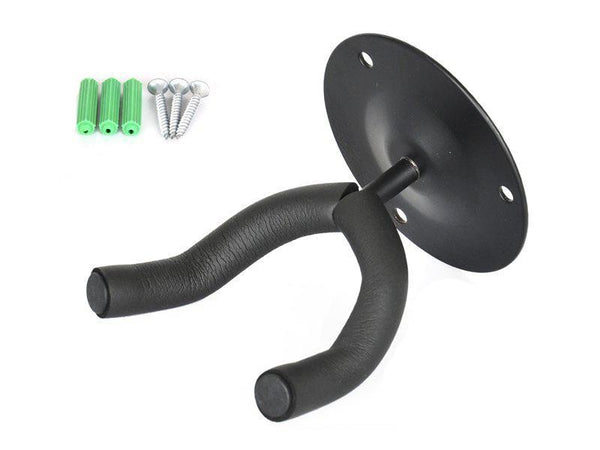 Heavy-Duty Foam-Padded Steel Guitar Hanger Wall Mount