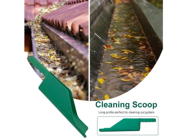Gutter Cleaning Scoop - High Capacity Leaf Shovel for Gutters