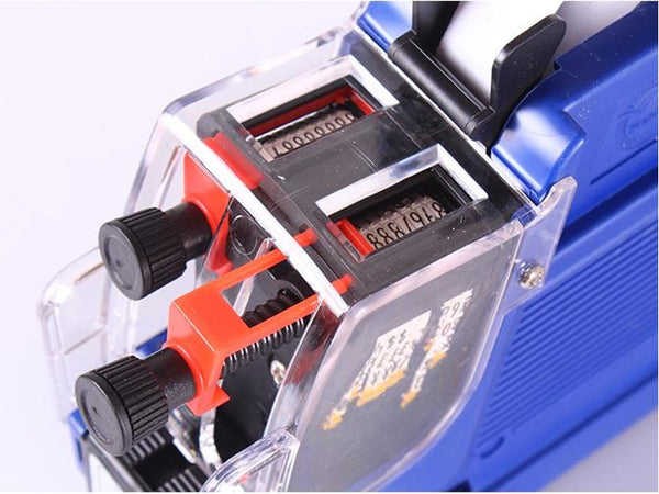 Price Labeller Tag Gun 2 LINES + 30 Rolls Paper