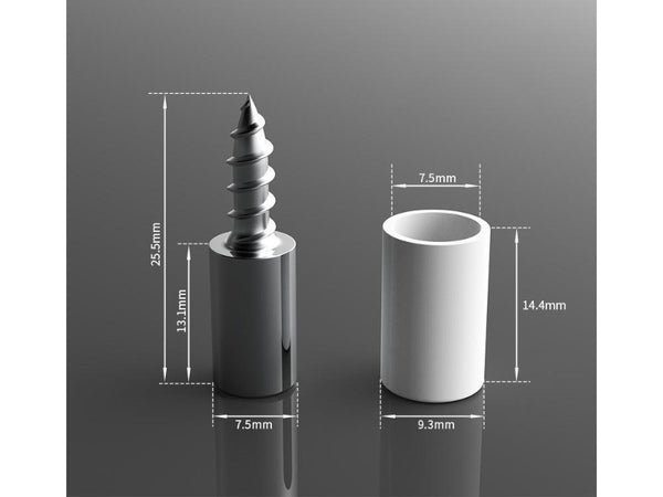 20PCS Self-tapping Screws Cabinet Laminate Support Holder Screws