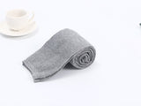 Knee Thigh High Stockings Cotton Leg Warmer,Black