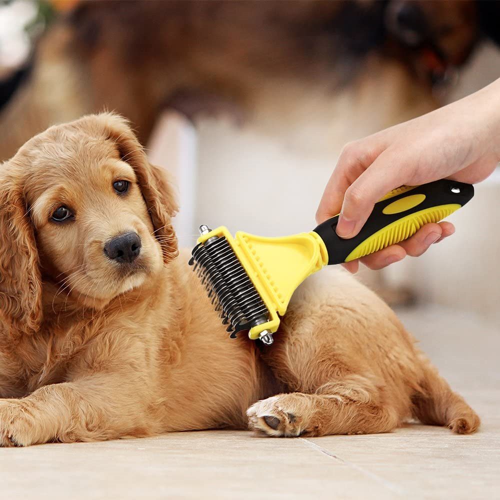 Dog Using Tools Dematting Tool For Dogs – golly.co.nz