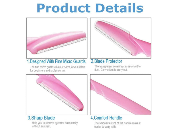 6PCS Eyebrow Razor Facial Hair Remover