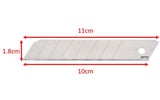 18mm 10pc Universal Snap off blade Refill Knife for Utility Knife sk-4
