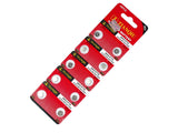 10Pcs AG4 Batteries LR626 377 177 SR626 Batteries