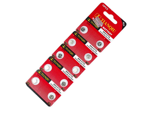 10Pcs AG4 Batteries LR626 377 177 SR626 Batteries