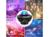 Night Light Projector Laser Galaxy Starry Sky Projector Rotating Night Light