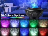 Night Light Projector Laser Galaxy Starry Sky Projector Rotating Night Light