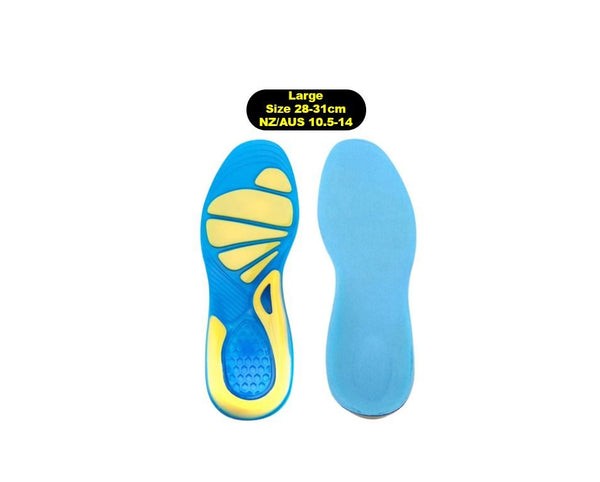 LARGE Size 10.5-14 GEL Shoes Inner Soles Arch Support Insoles Sports Insole