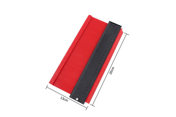 25cm Profile Duplicator Contour Gauge Tool Mark Measure Ruler Tiles Tiling