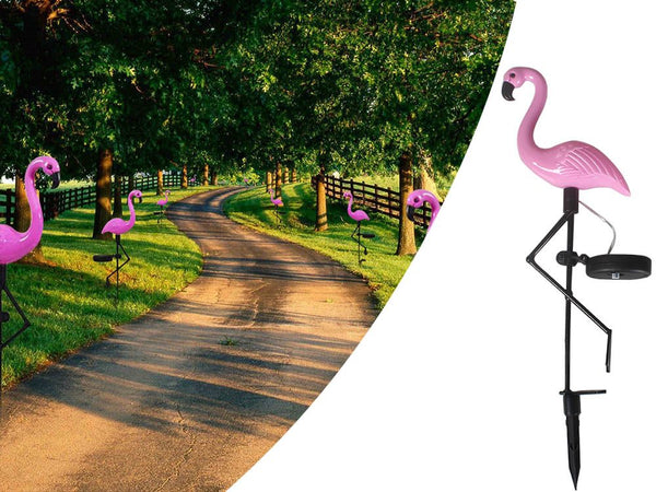 Solar Light - Flamingo Lawn Lamps