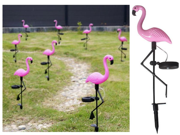 Solar Light - Flamingo Lawn Lamps