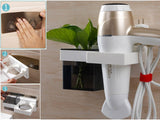 Hair Dryer Holder Bathroom Storage