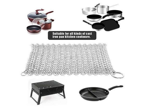 Chainmail Cast Iron Cleaner