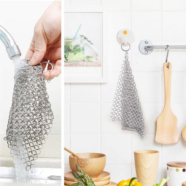 Chainmail Cast Iron Cleaner