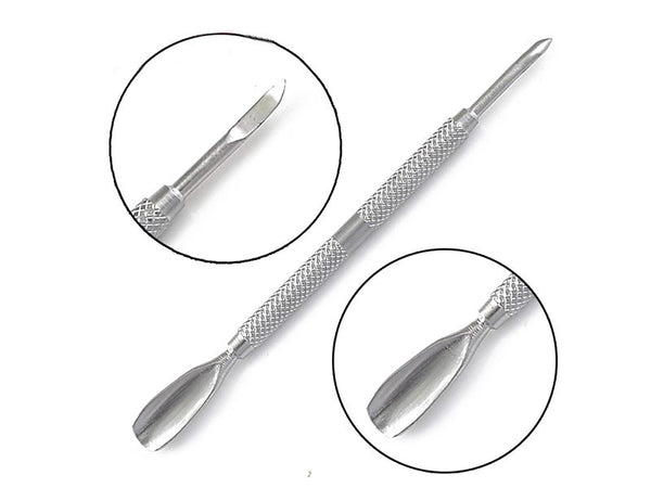 Nail Art Cuticle Spoon Pusher Cutter Clipper Set