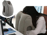 Inflatable Travel Pillow - Grey