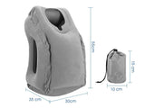 Inflatable Travel Pillow - Grey