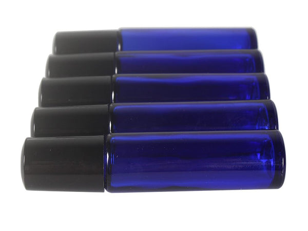 5PCS Glass Roller Bottles