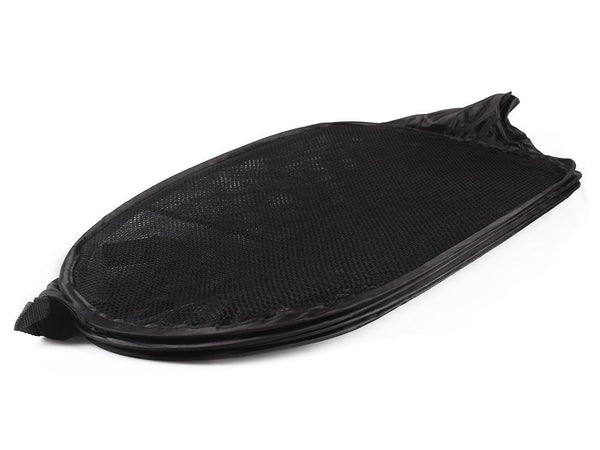 Folable Mesh Messy Clothes Storage Basket- Black