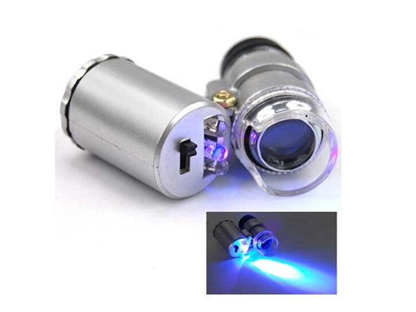 60x Magnifier LED Magnifying Glass Jewellery Loupe