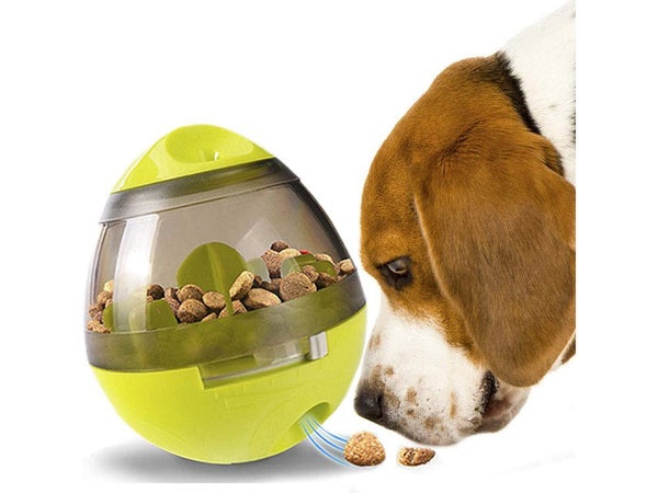 Pet Feeder Tumbler Slow Food Dispenser Dog Cat Toy