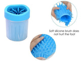 Portable Dog Paws Cleaner Cup Pet Cleaning Brush