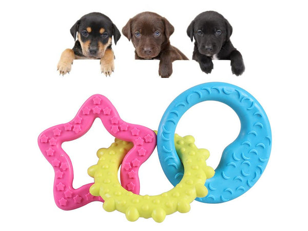 Dog Puppy Rubber Chew Toys Starter Packs, GIFT