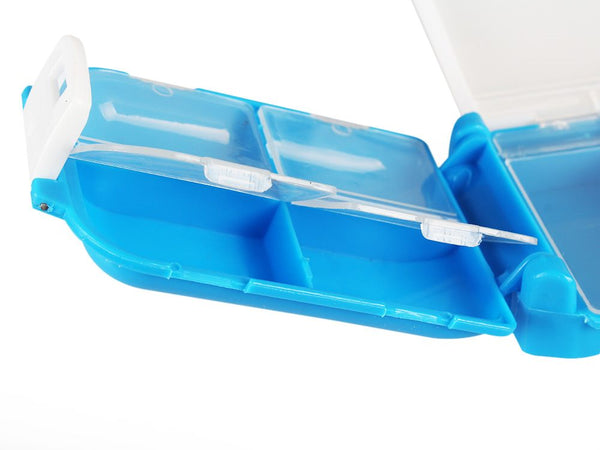 Medicine Storage Box Pill Box, 8 Grids, Travel