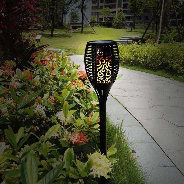 Solar Garden Light Garden Solar Light *Flame Flicker*